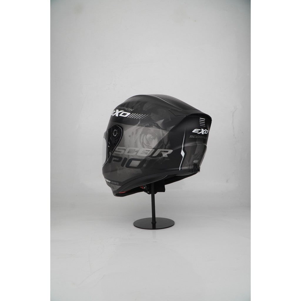 Scorpion Helmet Exo-391 (AVA MATT BLACK/SILVER)