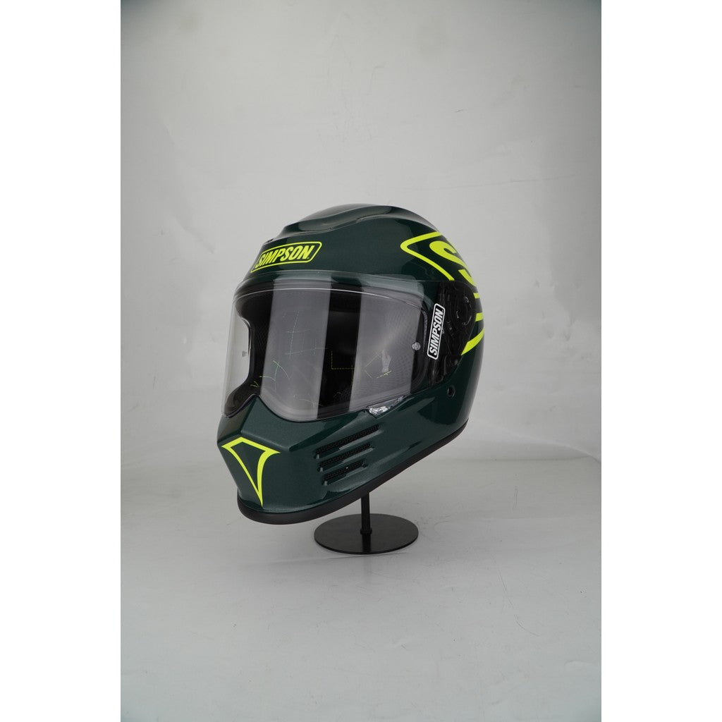 Simpson Helmet Speed Bandit (12 O'Clock Green)