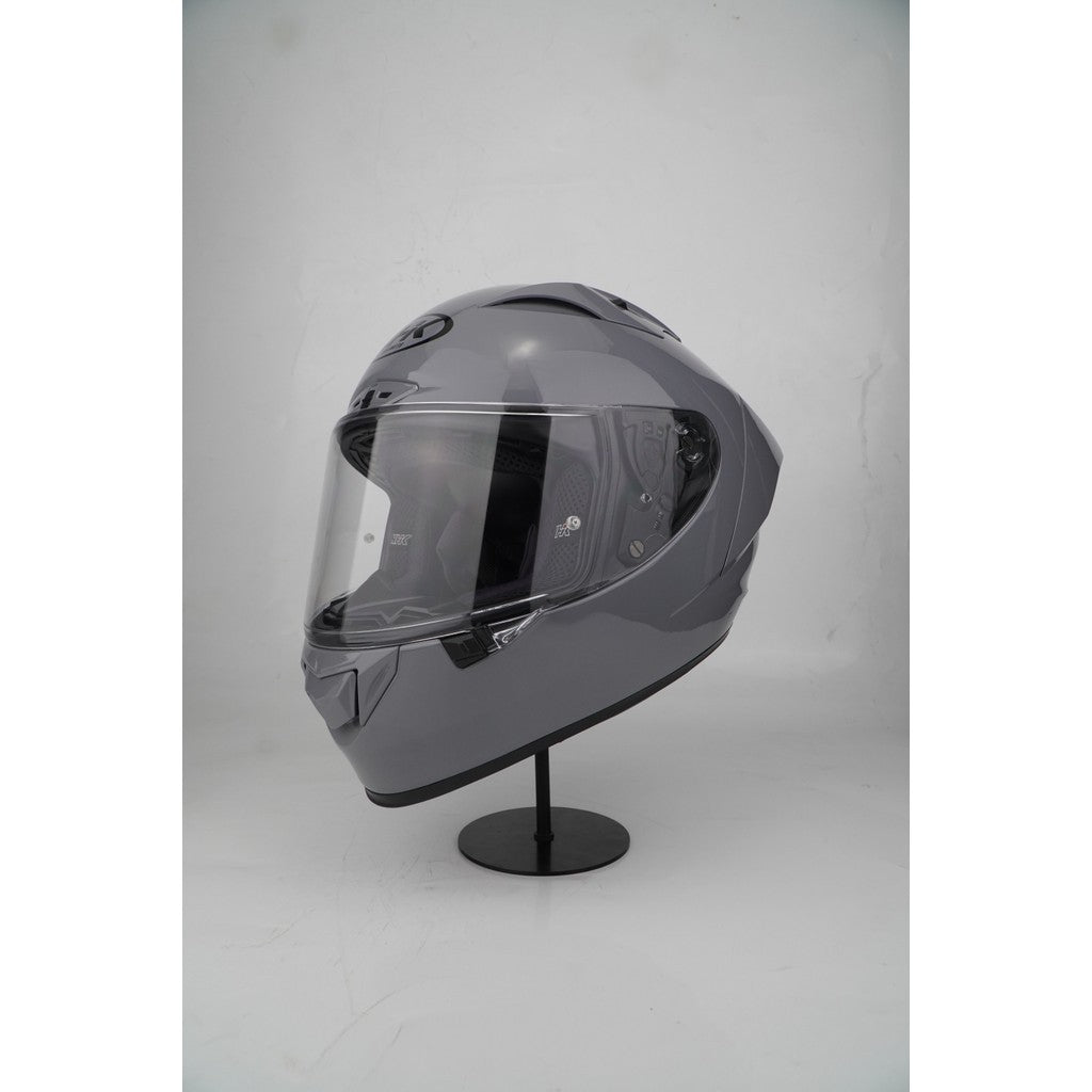 NHK HELMET GP-R Tech Solid - Nardo Grey Glossy