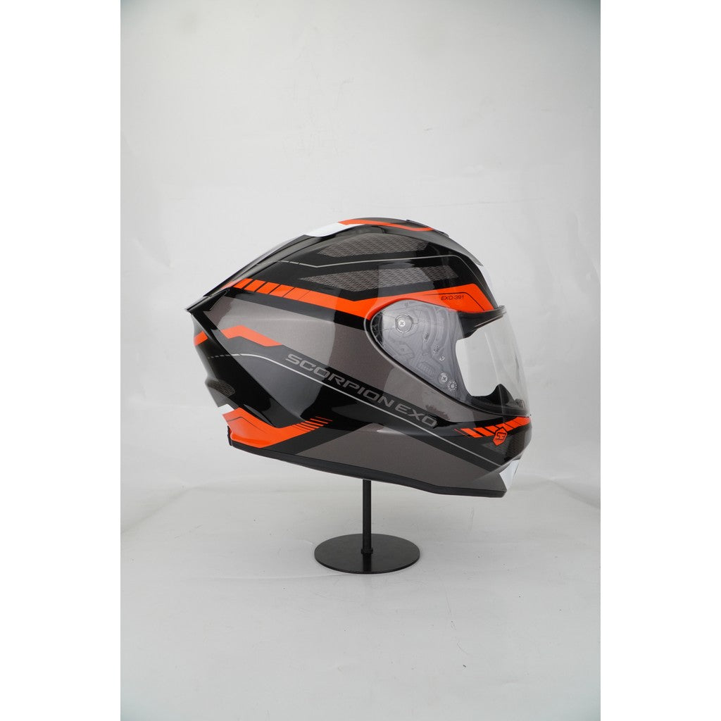 Scorpion Helmet Exo-391 (LEO BLACK / RED)
