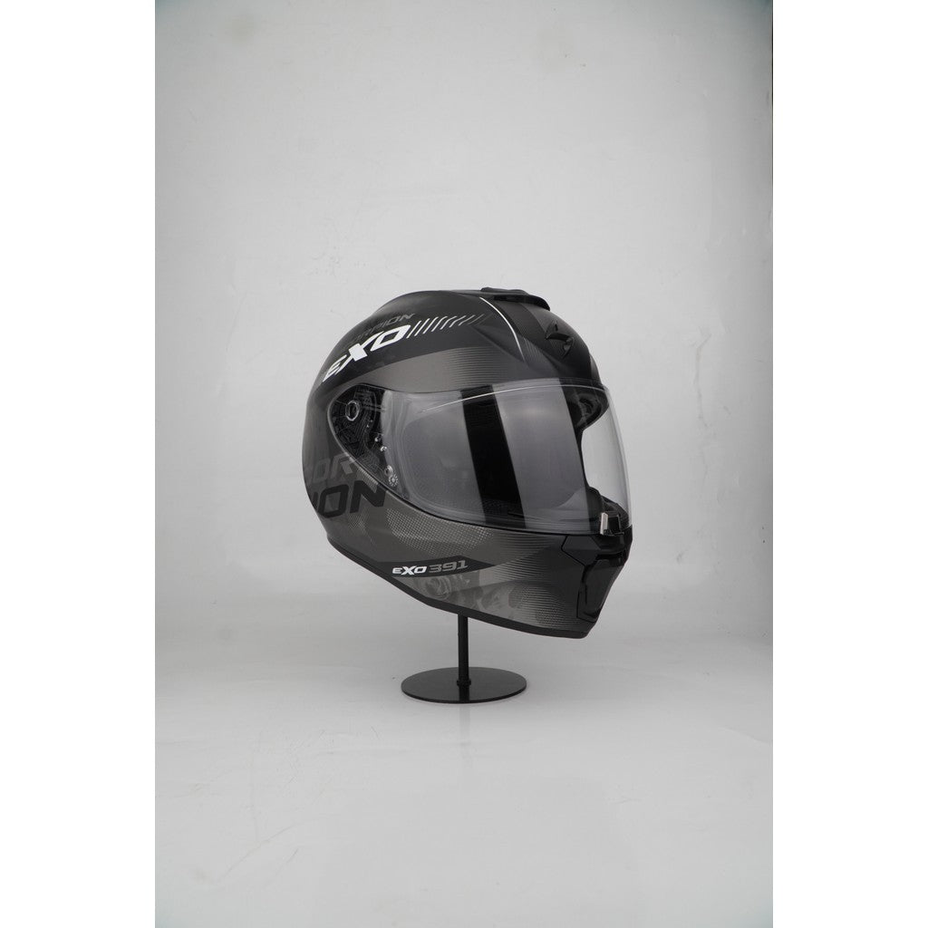 Scorpion Helmet Exo-391 (AVA MATT BLACK/SILVER)
