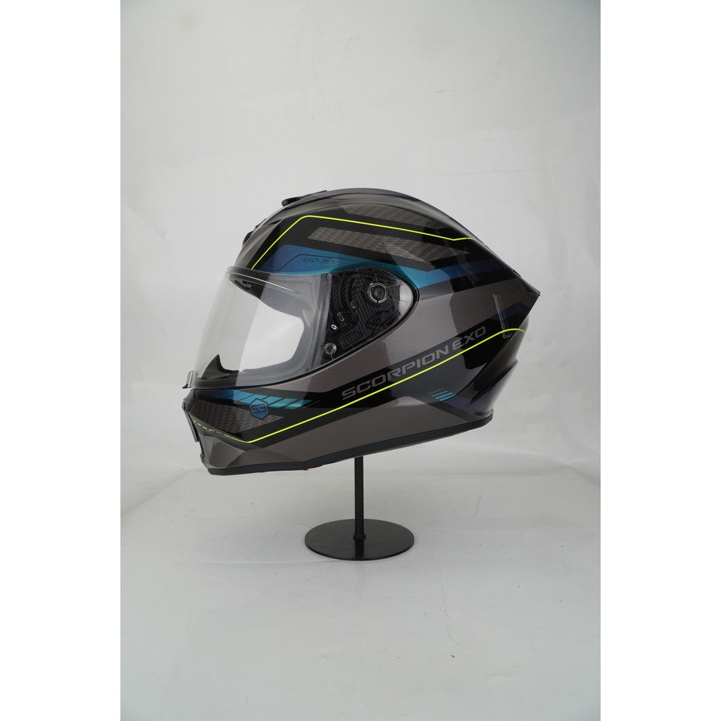 Scorpion Helmet Exo-391 (LEO BLACK/BLUE)