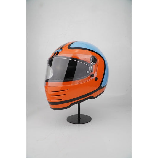 Simpson Helmet M62 (Honda Orange/Blue)
