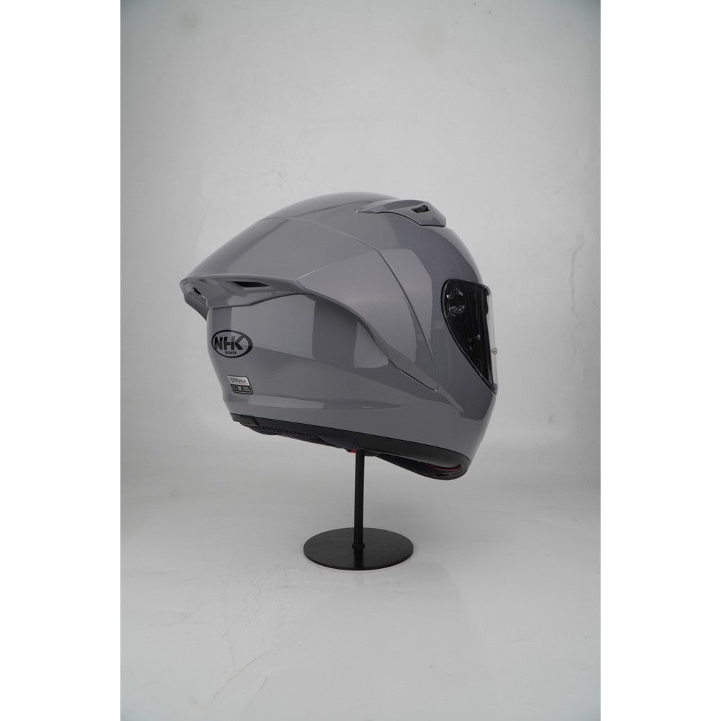 NHK HELMET GP-R Tech Solid - Nardo Grey Glossy