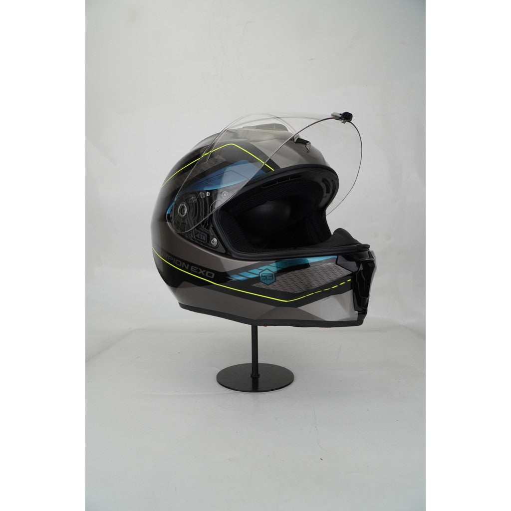 Scorpion Helmet Exo-391 (LEO BLACK/BLUE)