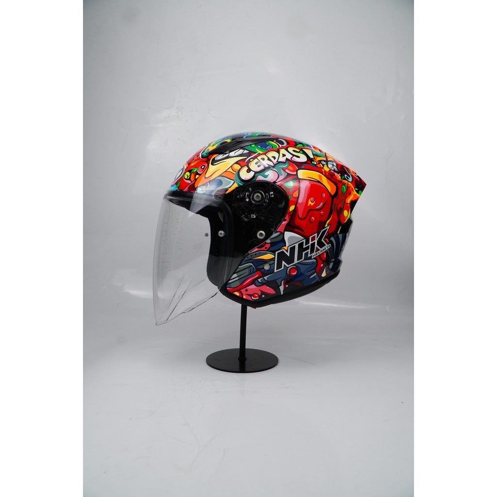 NHK HELMET S1GP S Alonso 16 - Black Glossy