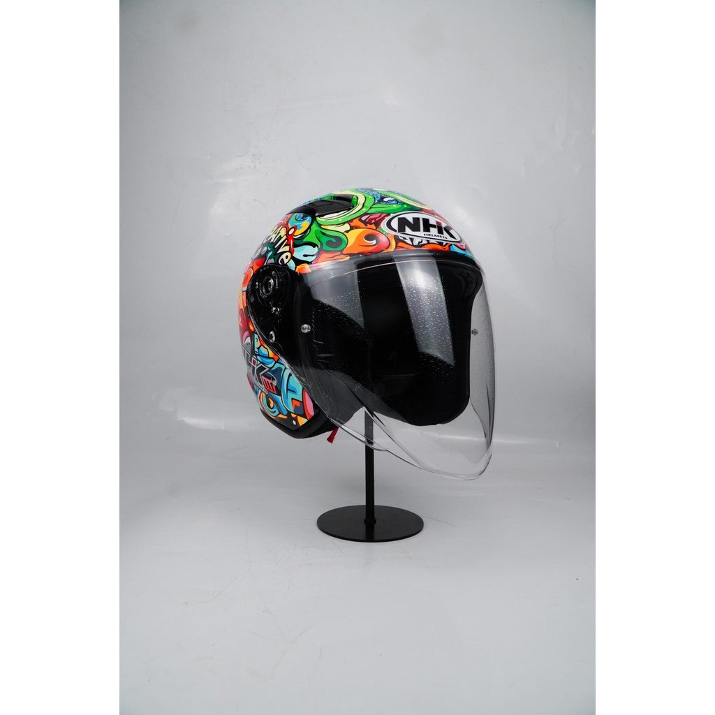 NHK HELMET S1GP S Alonso 16 - Black Glossy