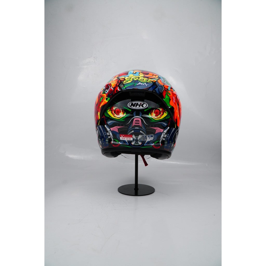 NHK HELMET S1GP S Alonso 16 - Black Glossy