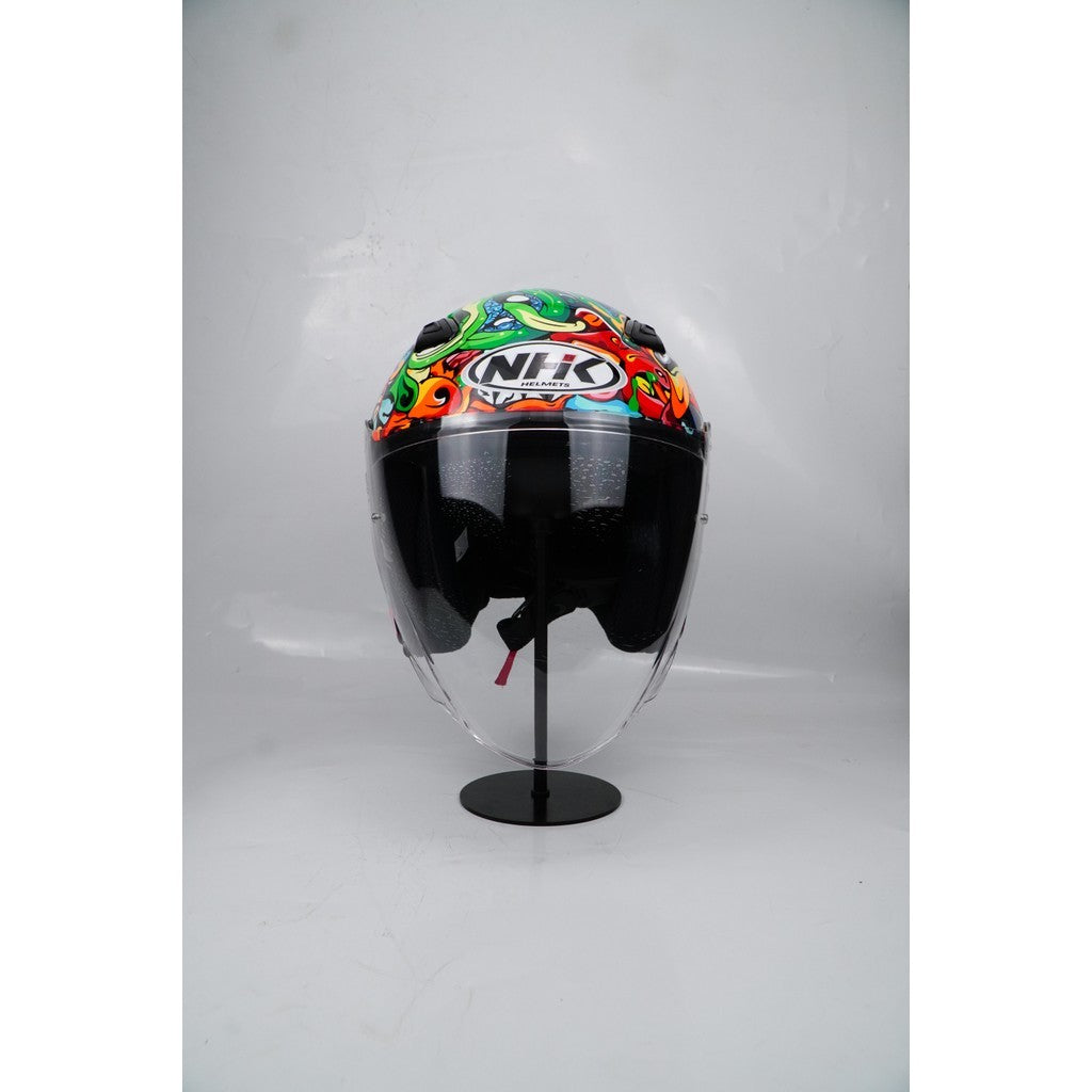 NHK HELMET S1GP S Alonso 16 - Black Glossy