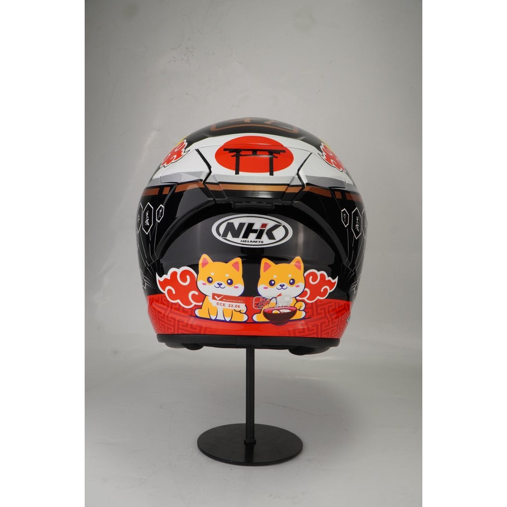 NHK HELMET S1GP S Miha - Black Glossy