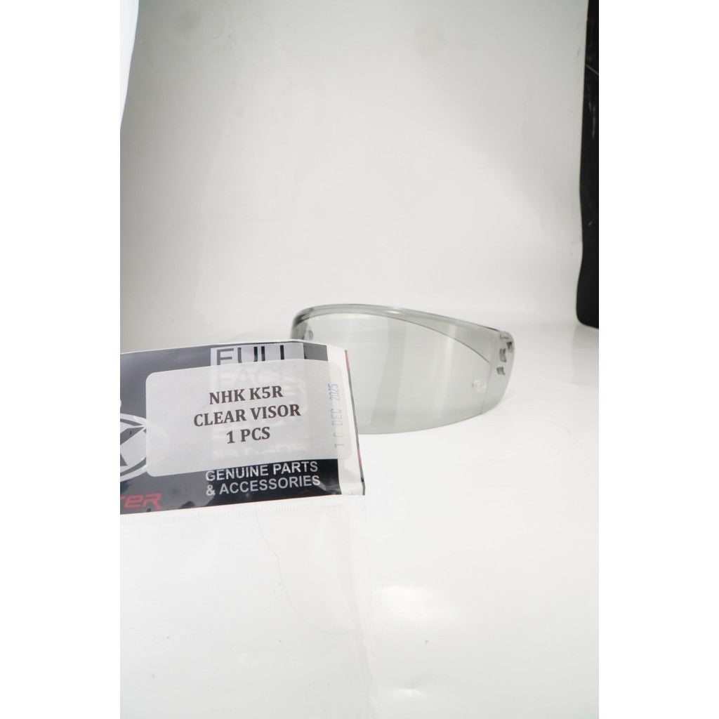 NHK HELMET K5R Visor Sparepart - Clear