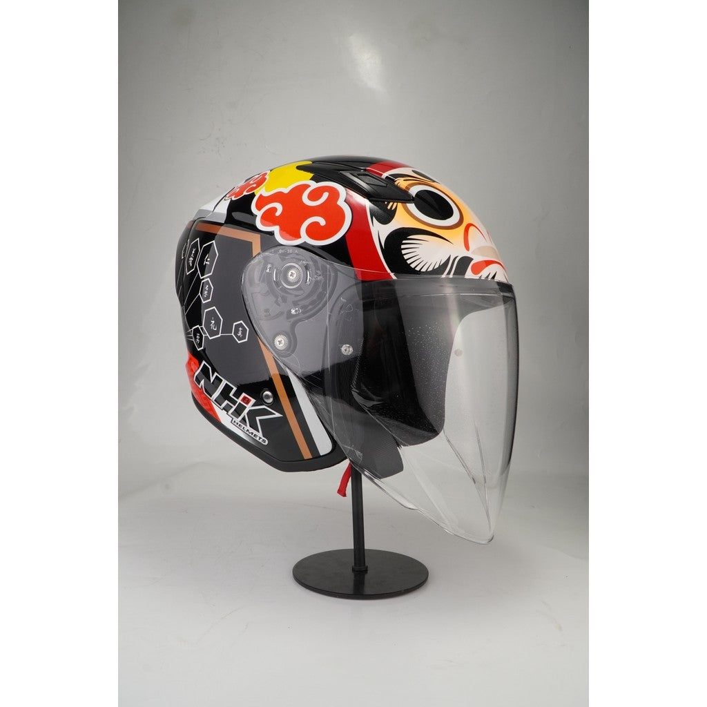 NHK HELMET S1GP S Miha - Black Glossy