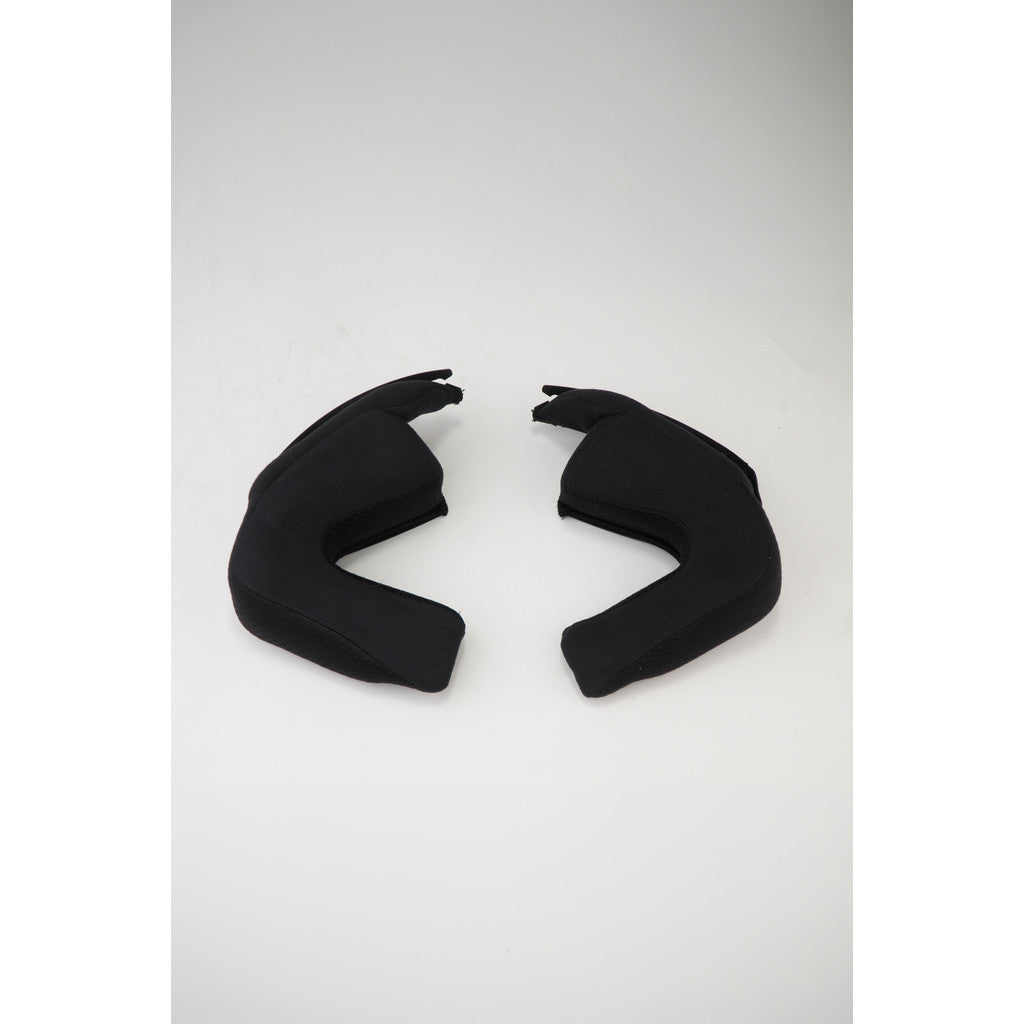 NHK HELMET S1GP  S Cheekpads Sparepart - Black