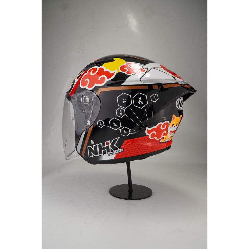 NHK HELMET S1GP S Miha - Black Glossy