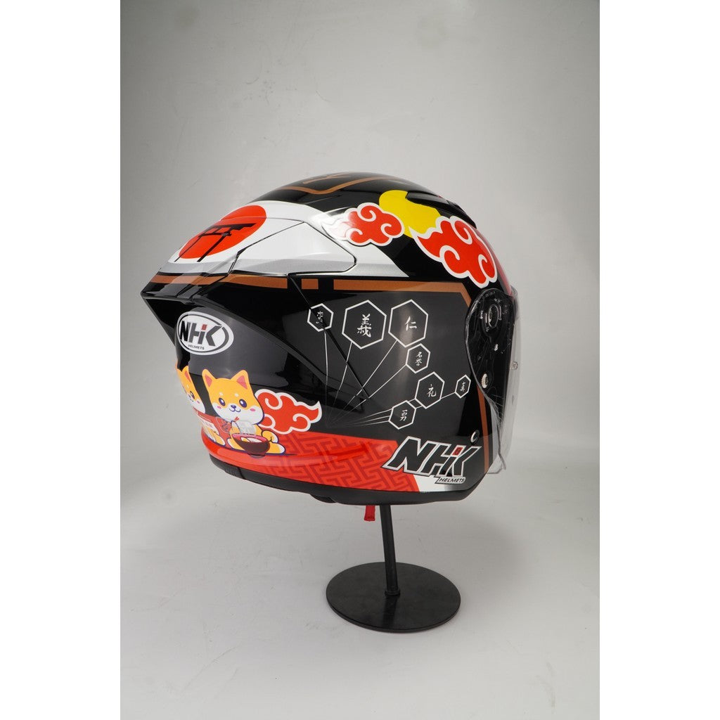NHK HELMET S1GP S Miha - Black Glossy