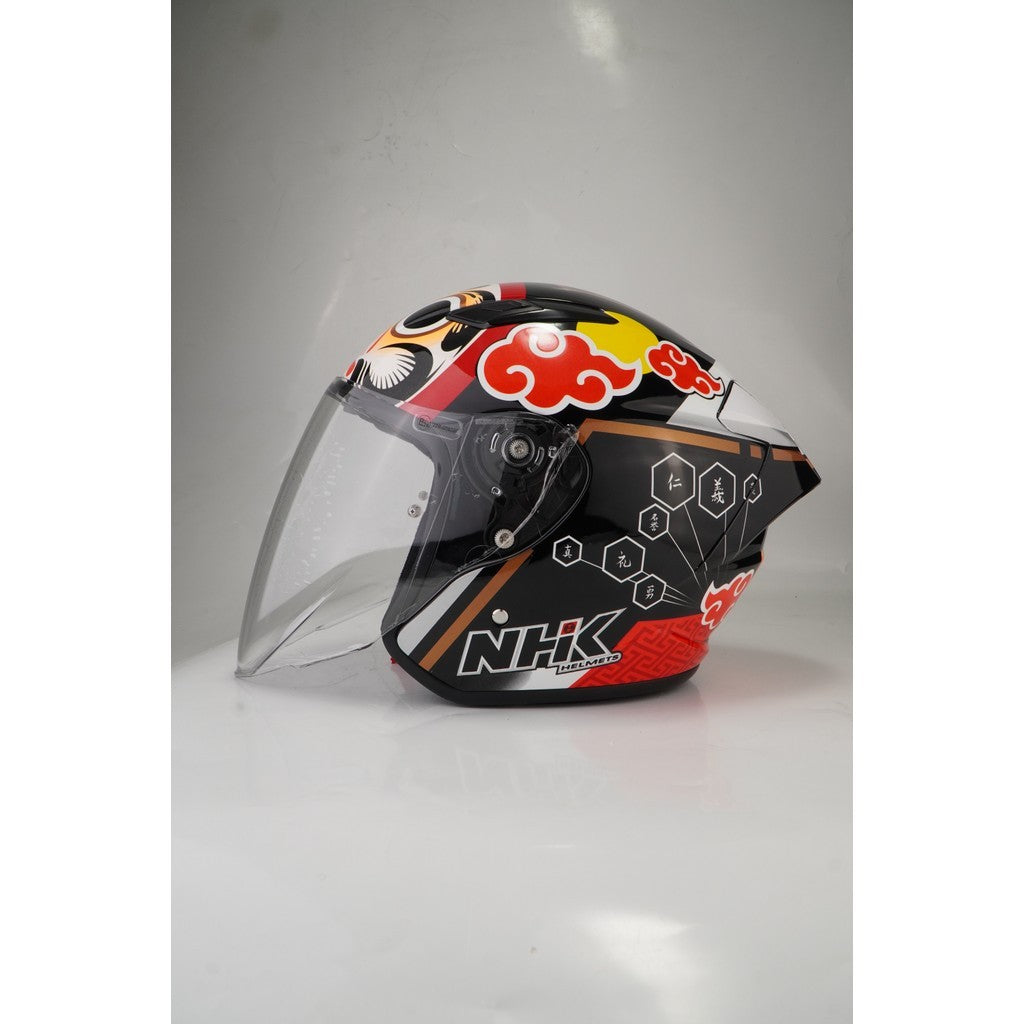 NHK HELMET S1GP S Miha - Black Glossy