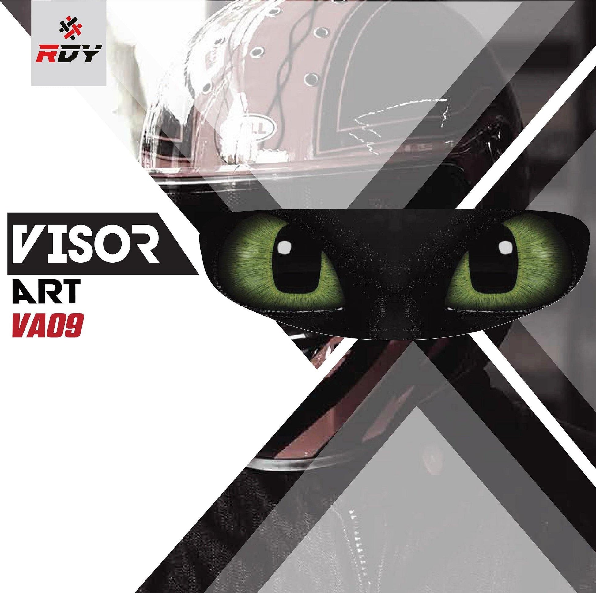 RDY Visor Art (VA09) - Durian Bikers