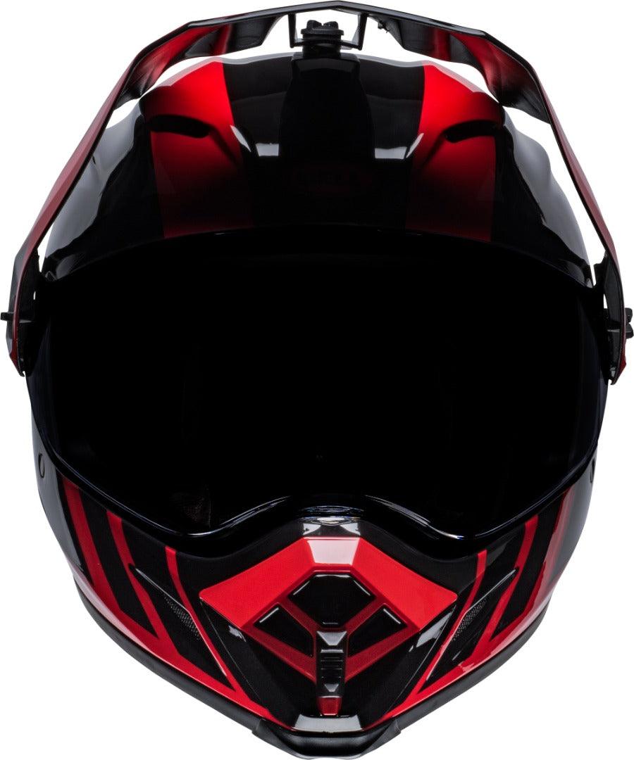 Bell MX-9 Adventure MIPS (Dash Black/ Red) - Durian Bikers