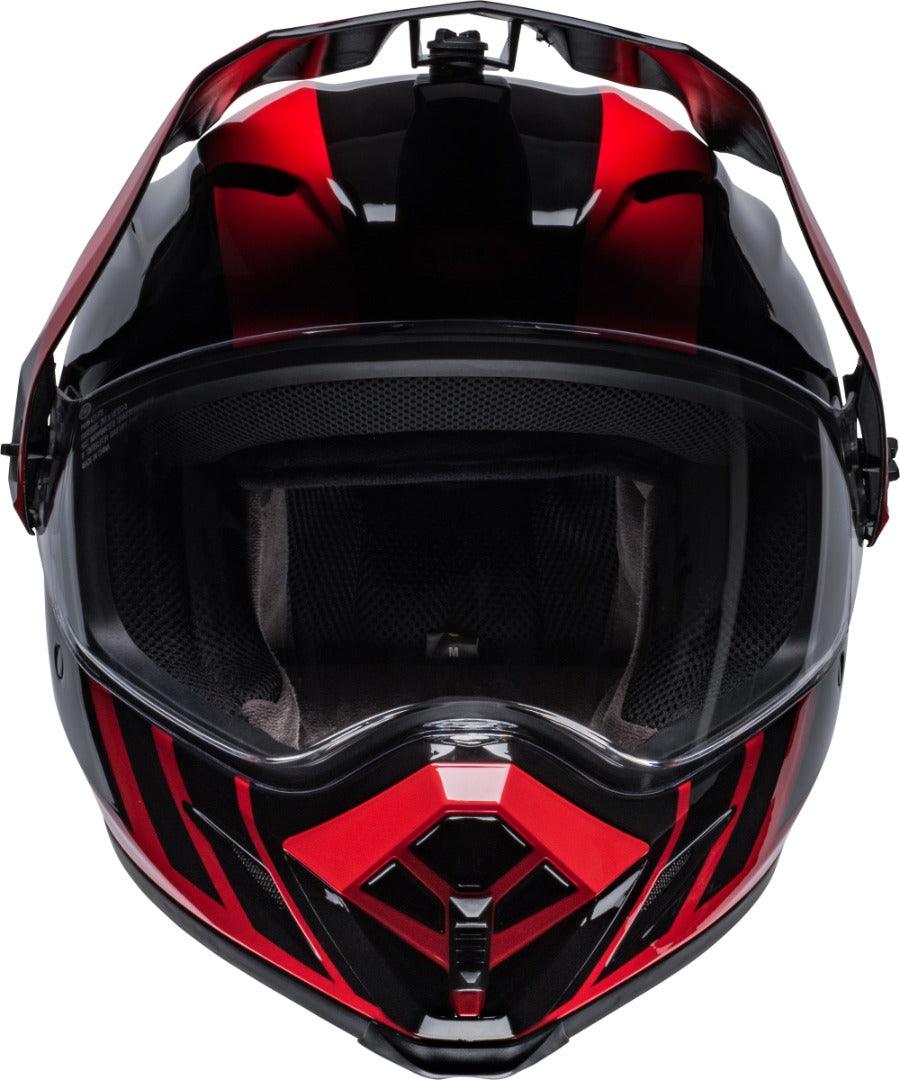 Bell MX-9 Adventure MIPS (Dash Black/ Red) - Durian Bikers