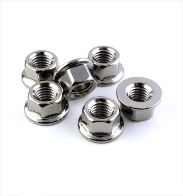 R&G Titanium Sprocket Nuts M8X1.25 fits for Honda, Kawasaki & MV Agusta Brutale 910R SE (All Years) (5-piece set) - Durian Bikers