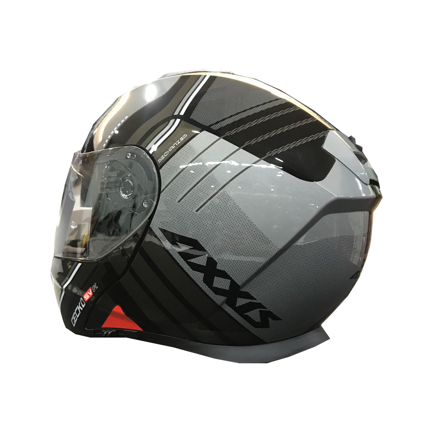Axxis Helmet Gecko Epic (B2 Gloss Gray)