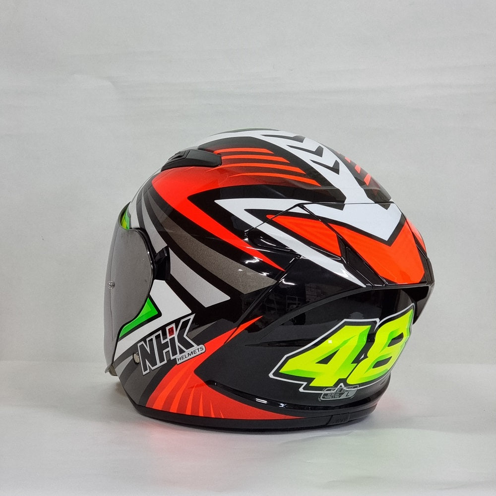 NHK Helmet S1GP Ivan Ortola #3 (Black Glossy)