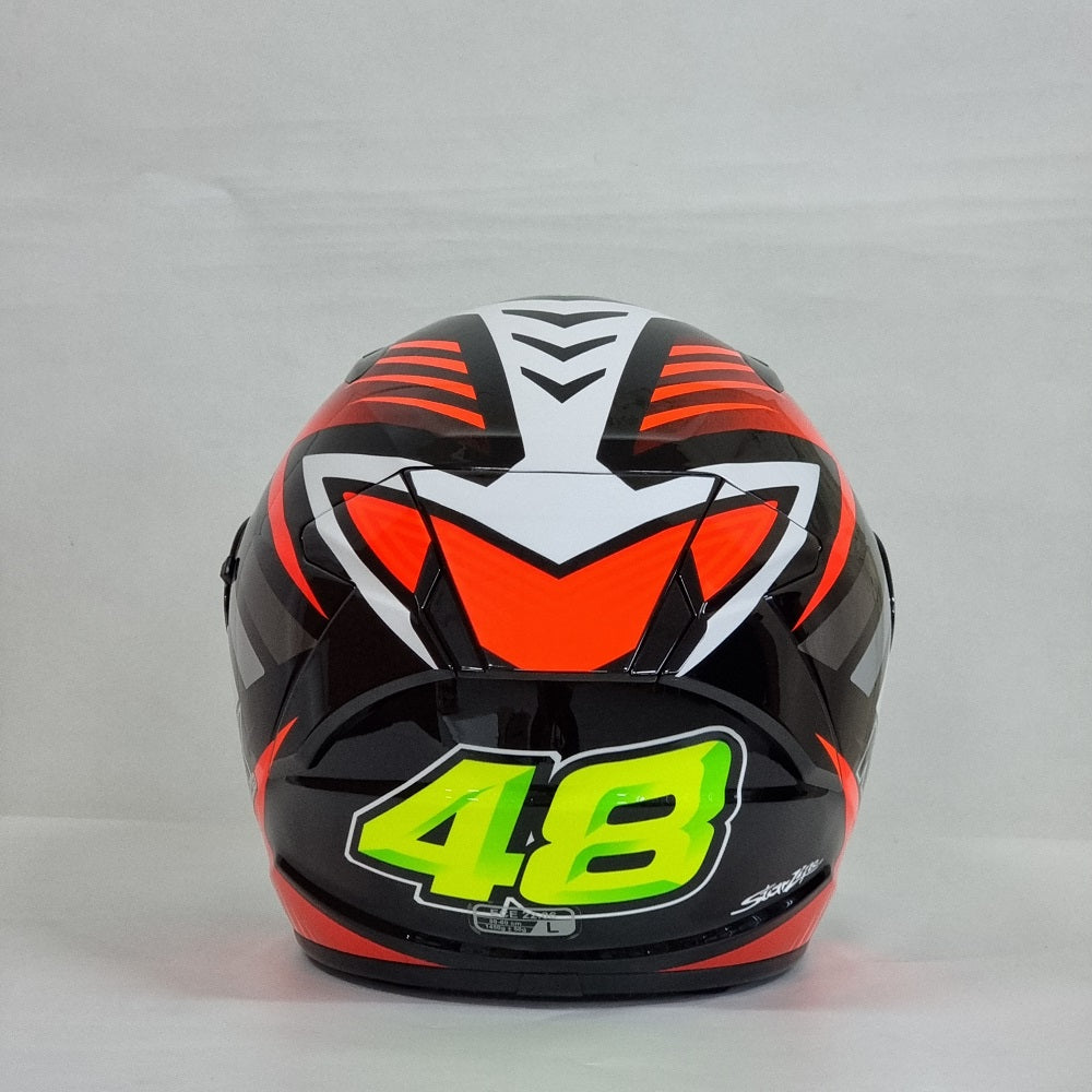 NHK Helmet S1GP Ivan Ortola #3 (Black Glossy)