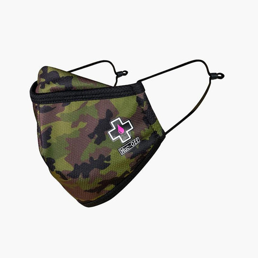 Muc Off Reusable Face Mask (Camo) - Durian Bikers