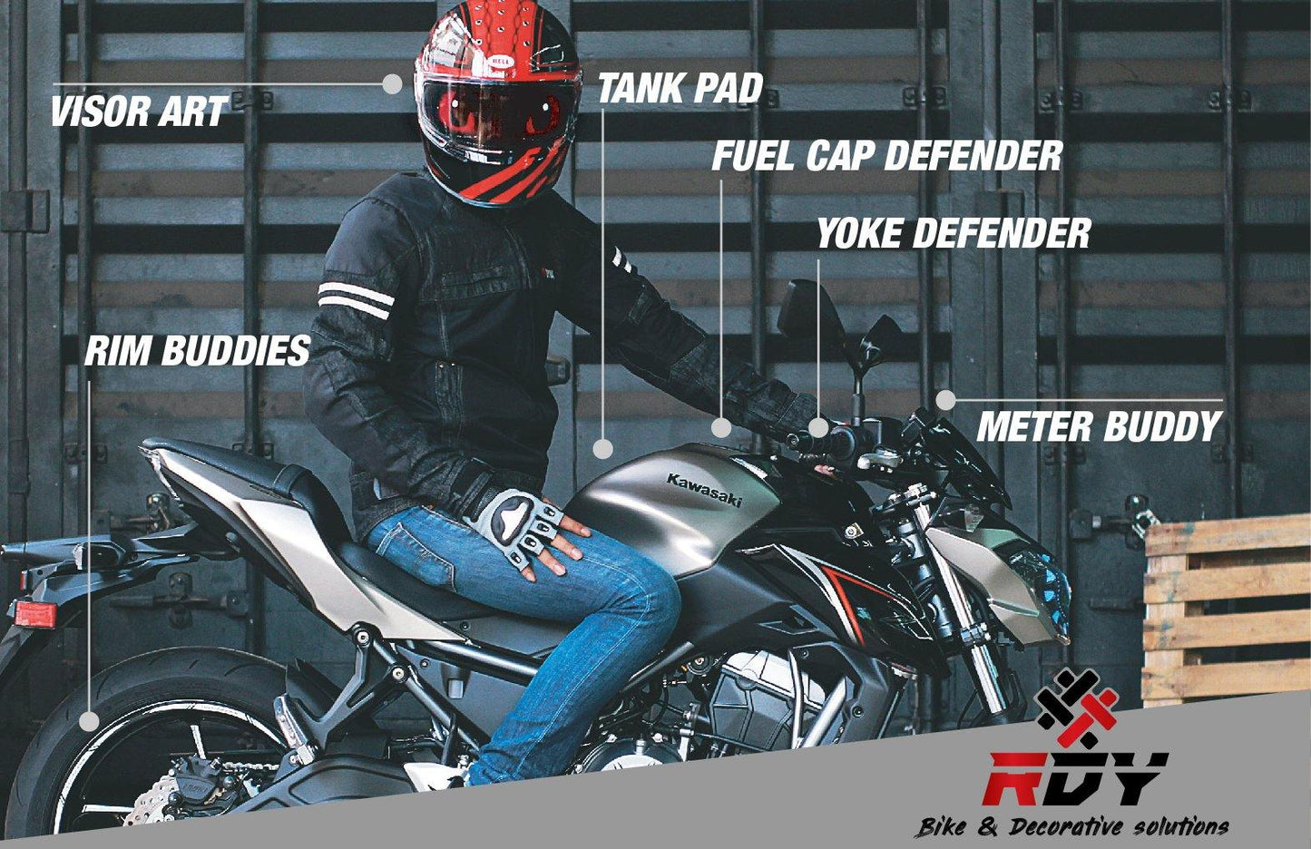 RDY Yoke Defender fits for Ducati 1199 / 1299 ('12-'17) / ('15-'17) - Durian Bikers