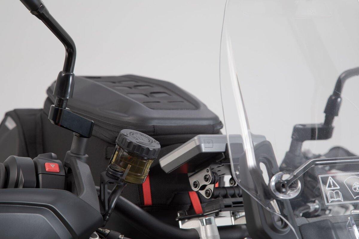 SW Motech Mirror Extension (Universal) (Black, M10x1.25) - Durian Bikers