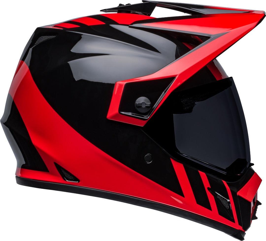 Bell MX-9 Adventure MIPS (Dash Black/ Red) - Durian Bikers