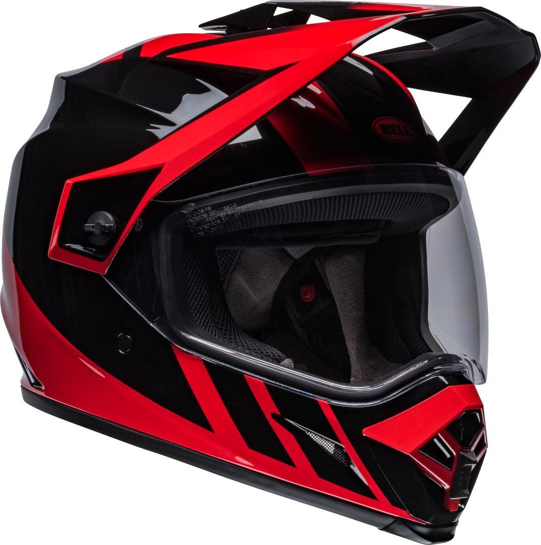 Bell MX-9 Adventure MIPS (Dash Black/ Red) - Durian Bikers
