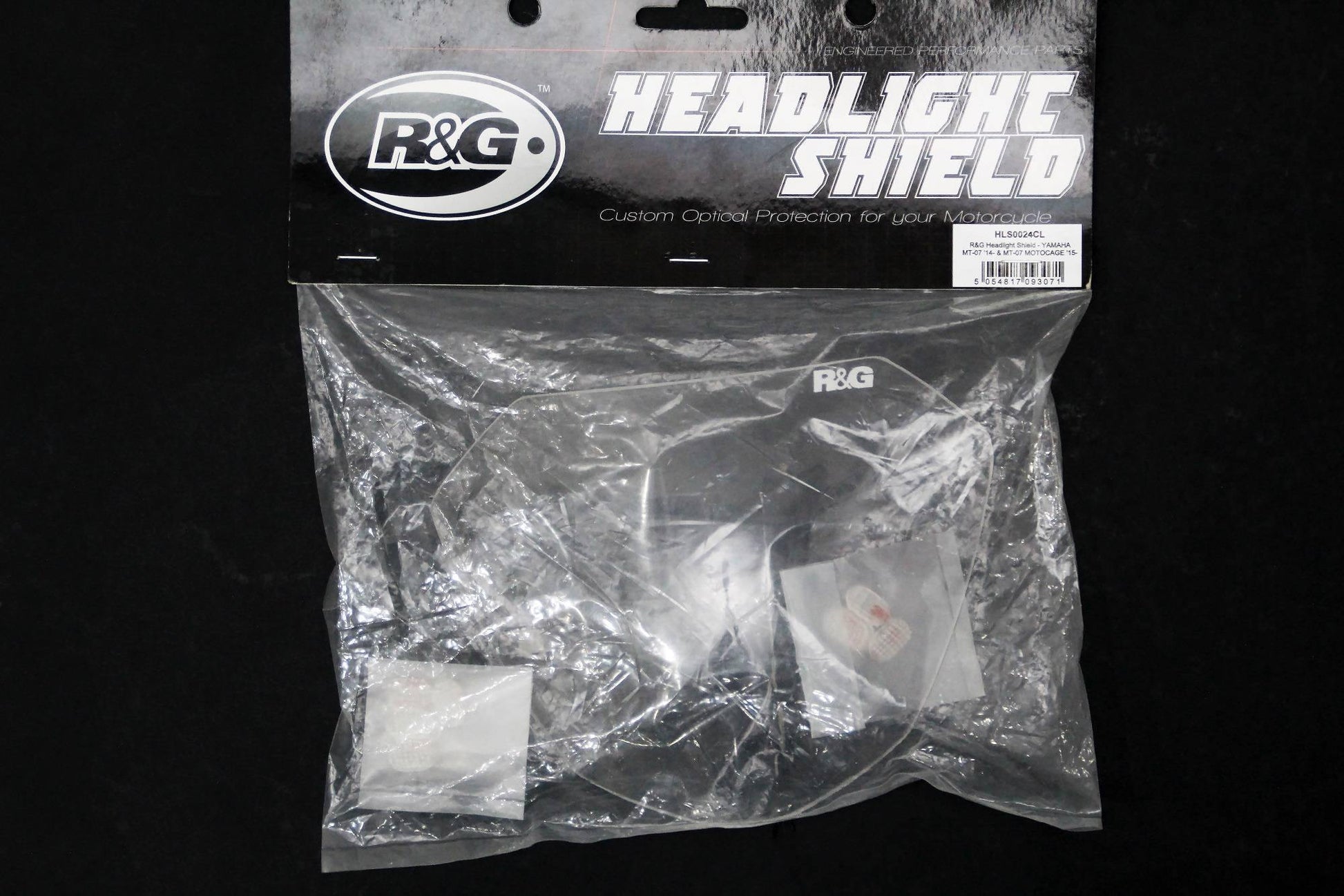 R&G Headlight Shield fits for Yamaha MT-07 ('14-'17) (FZ-07) / MT-07 Motocage ('15-) - Durian Bikers