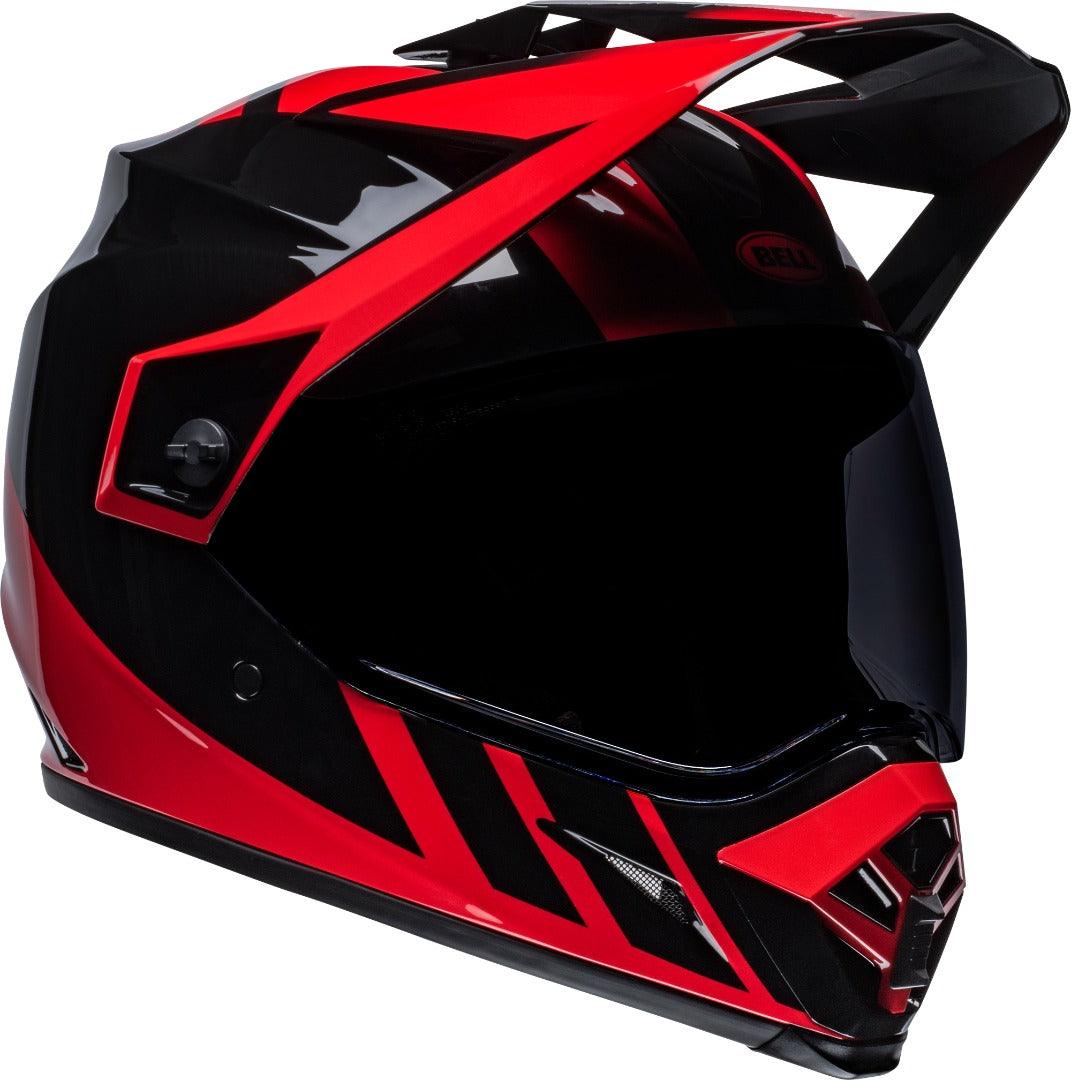 Bell MX-9 Adventure MIPS (Dash Black/ Red) - Durian Bikers