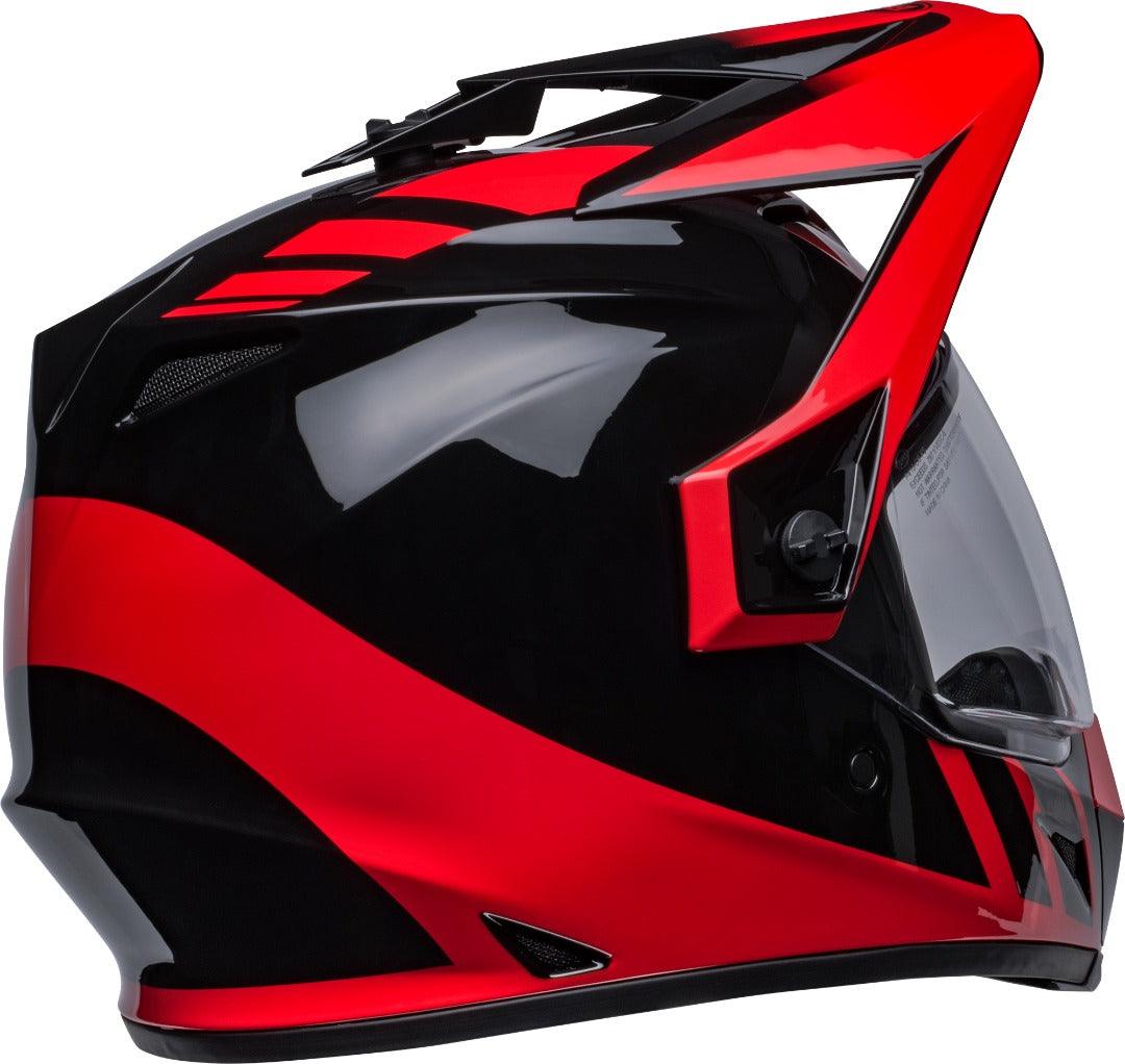 Bell MX-9 Adventure MIPS (Dash Black/ Red) - Durian Bikers