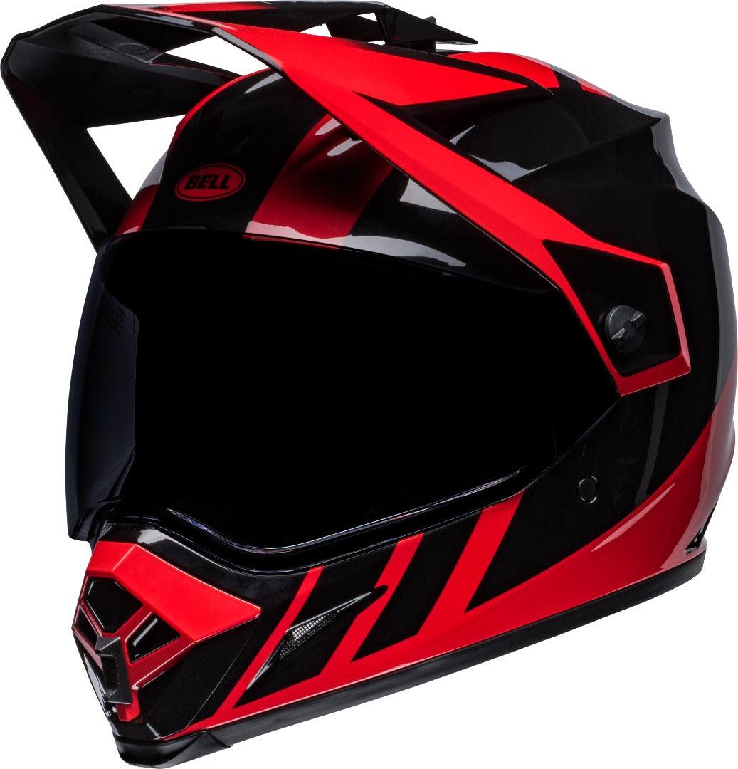 Bell MX-9 Adventure MIPS (Dash Black/ Red) - Durian Bikers