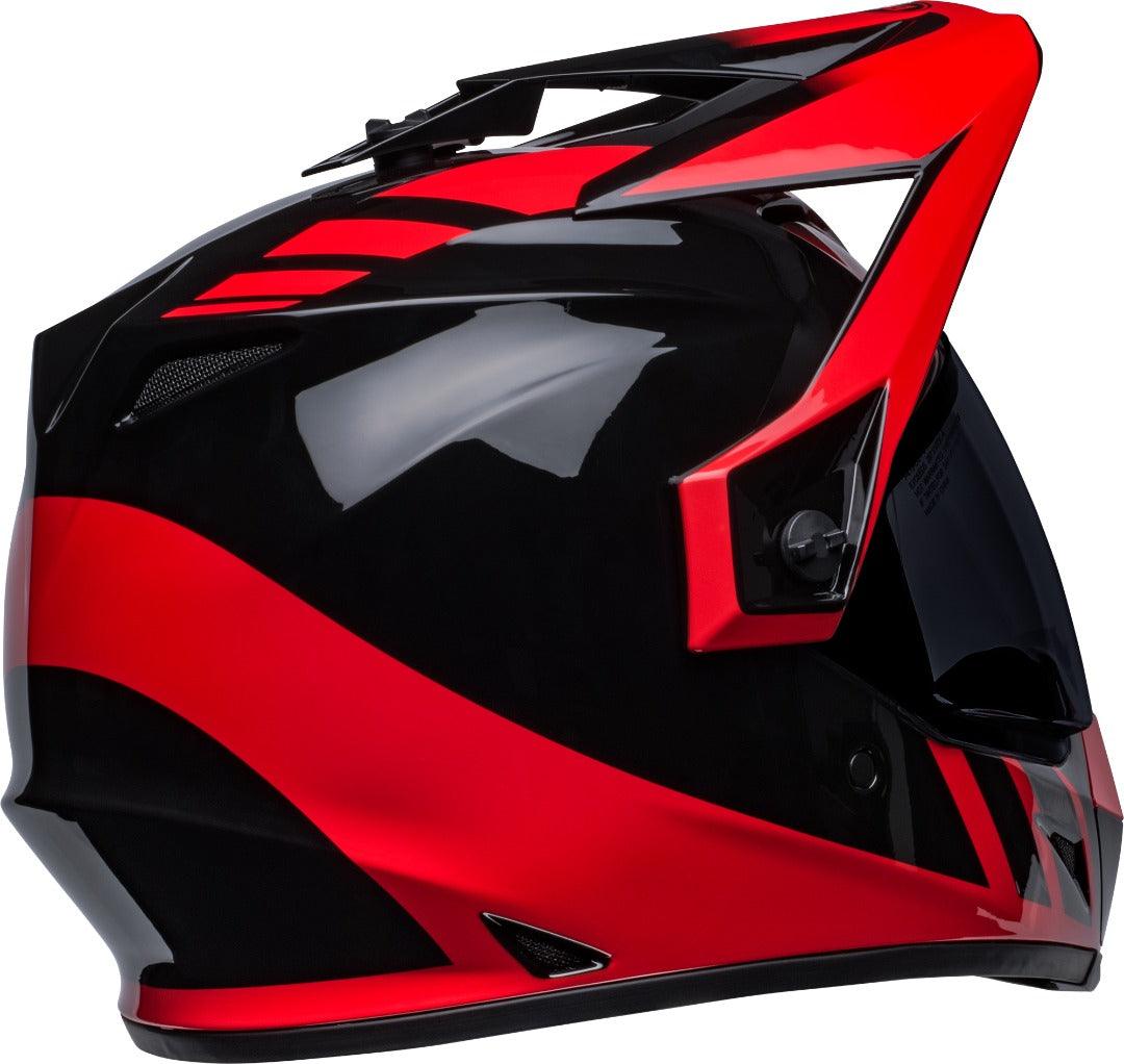 Bell MX-9 Adventure MIPS (Dash Black/ Red) - Durian Bikers