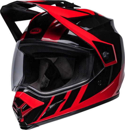 Bell MX-9 Adventure MIPS (Dash Black/ Red) - Durian Bikers