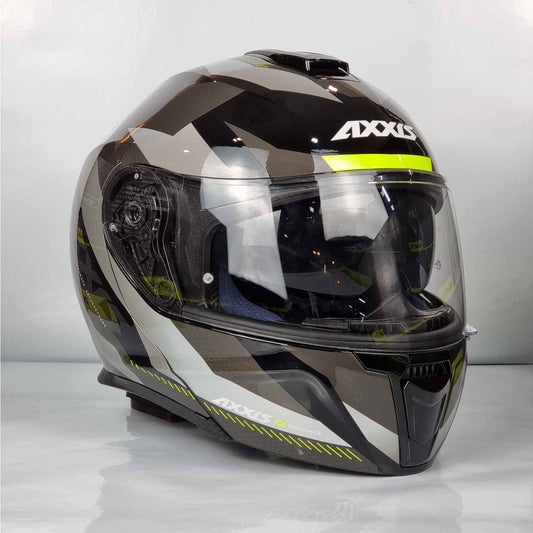 Axxis Helmet Gecko Shield (B2 Gloss Gray)