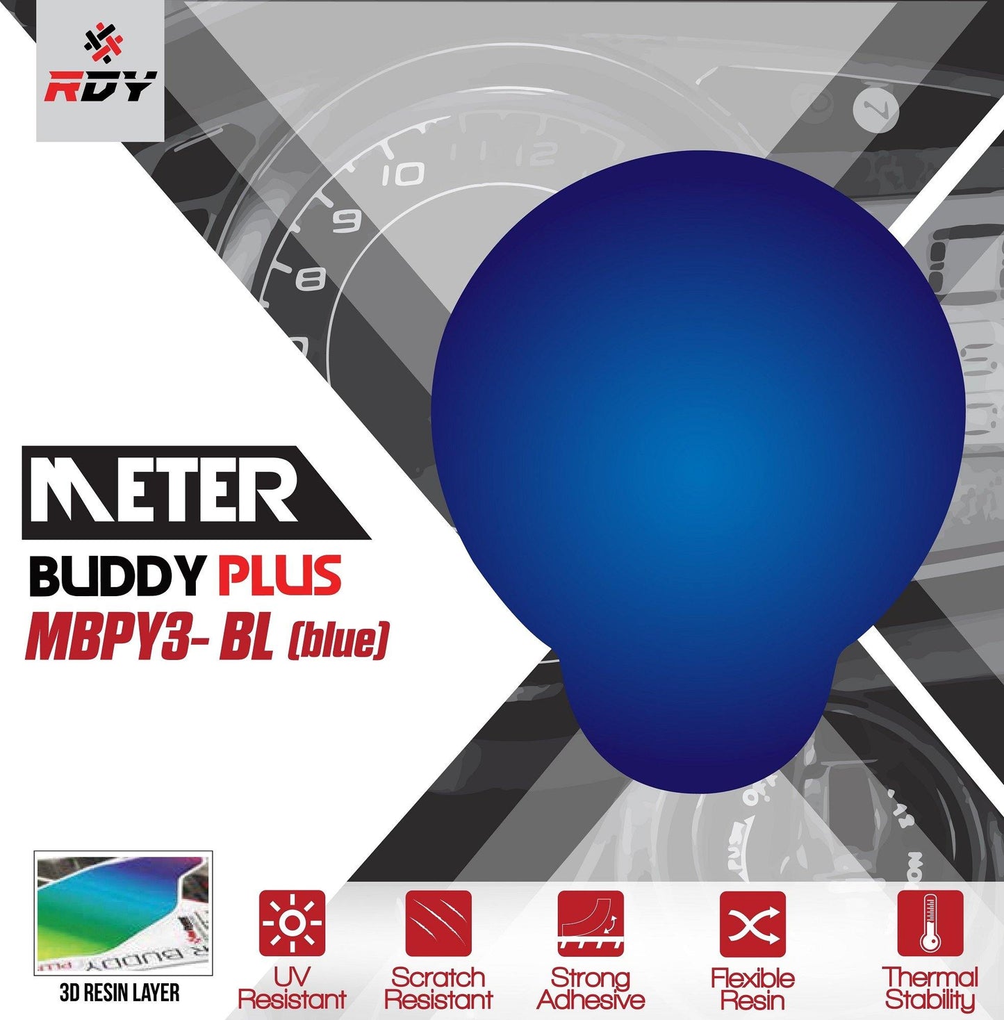 RDY Meter Buddy Plus fits for Yamaha LC135 - Durian Bikers