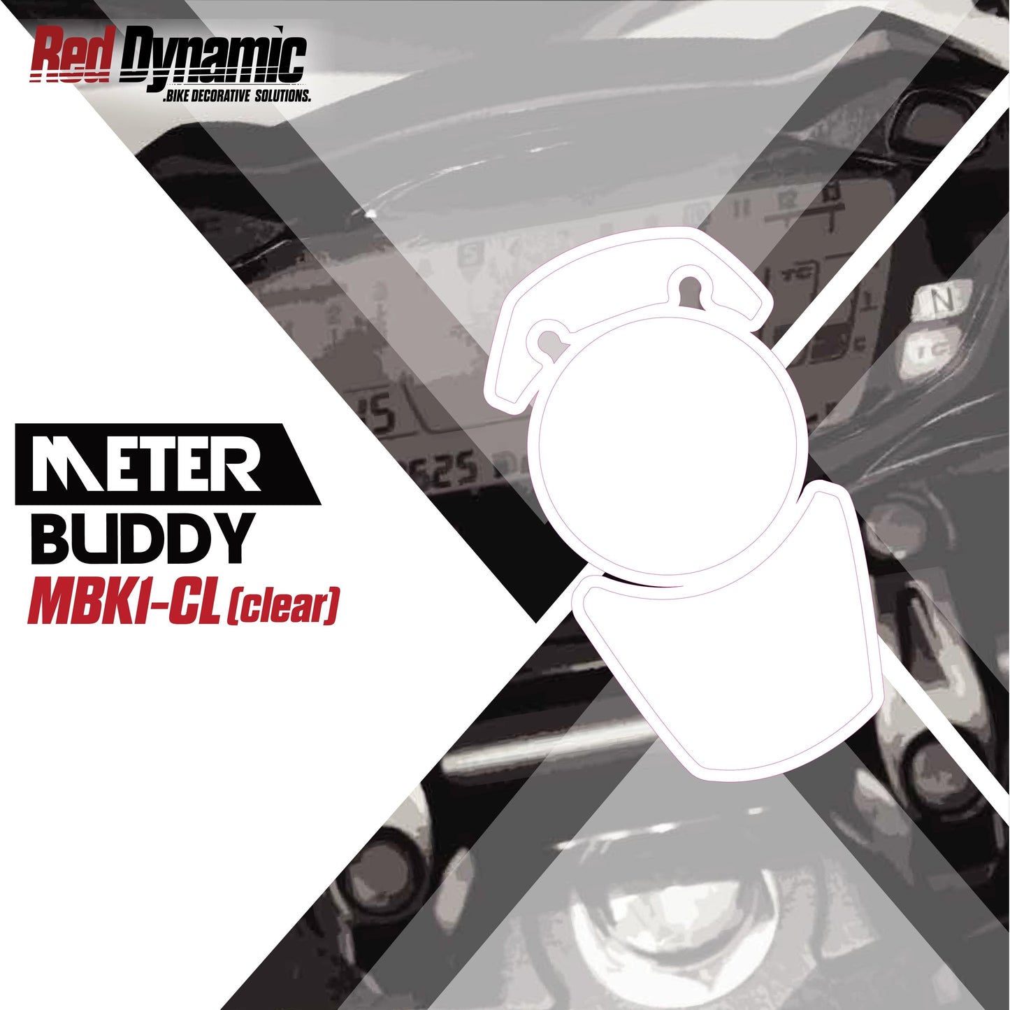 RDY Meter Buddy fits for Kawasaki ZX6R / ZX25R / Ninja / Z 1000 SX / Ninja 650 / Ninja 400 / Ninja 250 / Versys X 250 / 300 - Durian Bikers