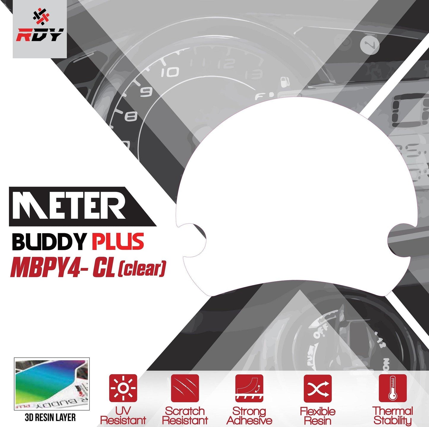 RDY Meter Buddy Plus fits for Yamaha NMax - Durian Bikers