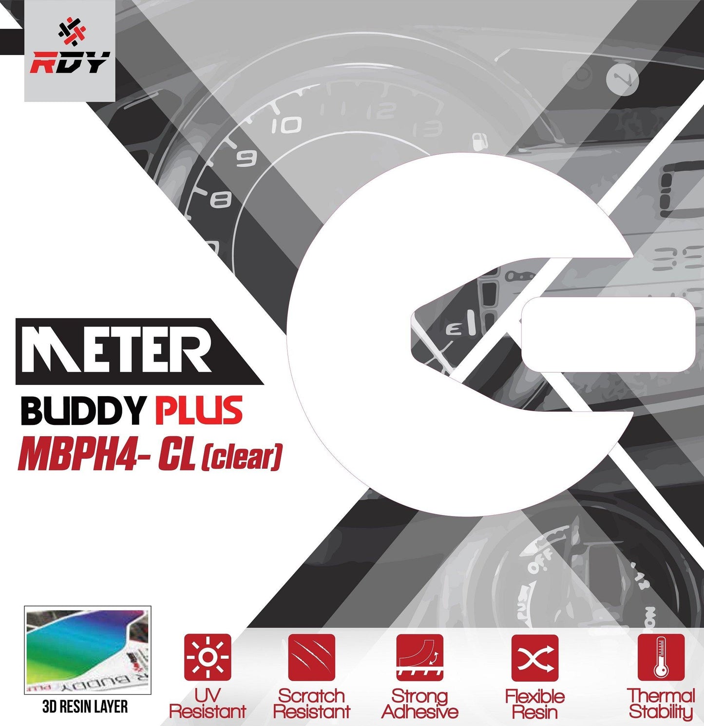 RDY Meter Buddy Plus fits for Honda Beat 110 ('16-) - Durian Bikers