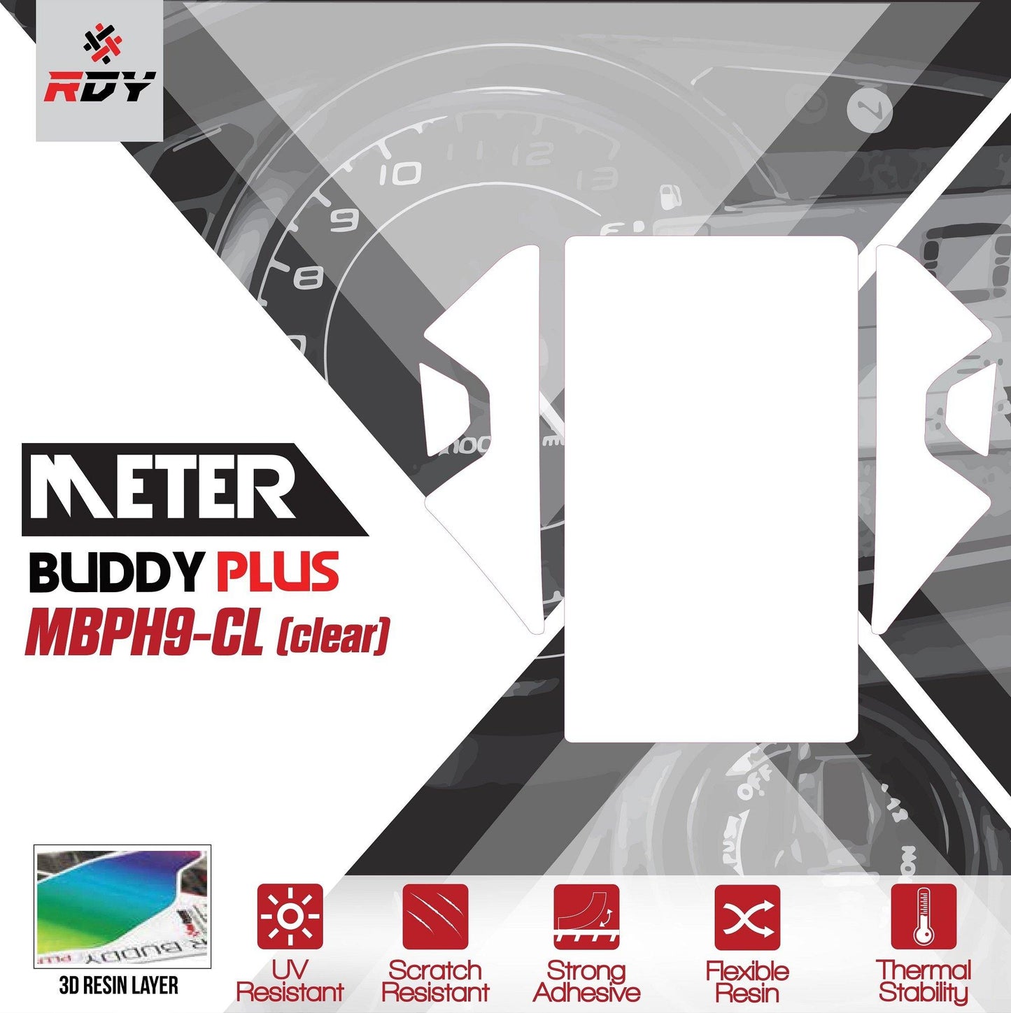 RDY Meter Buddy Plus fits for Honda CRF 1000L Africa Twin / Adventure Sport ('18-) - Durian Bikers