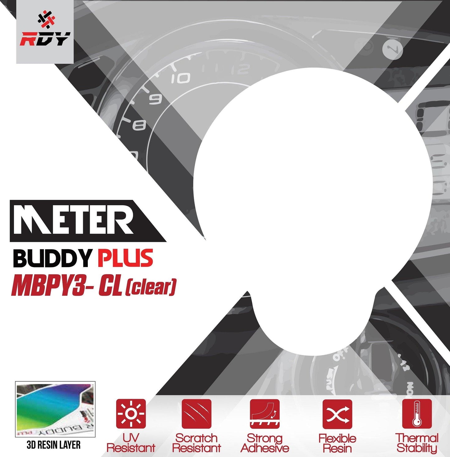 RDY Meter Buddy Plus fits for Yamaha LC135 - Durian Bikers