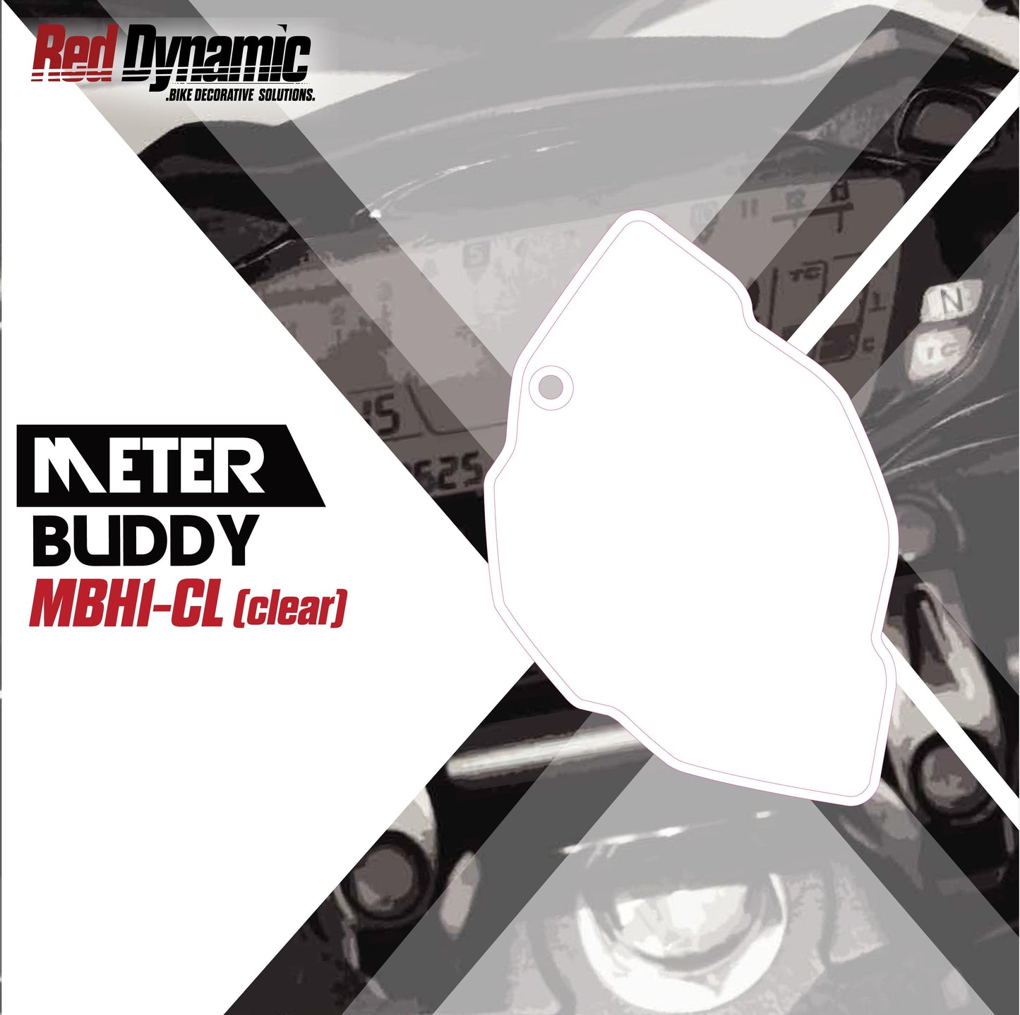 RDY Meter Buddy fits for Honda RS150R / GTR 150R / Sonic 150R / Winner 150 V1 ('16-) - Durian Bikers