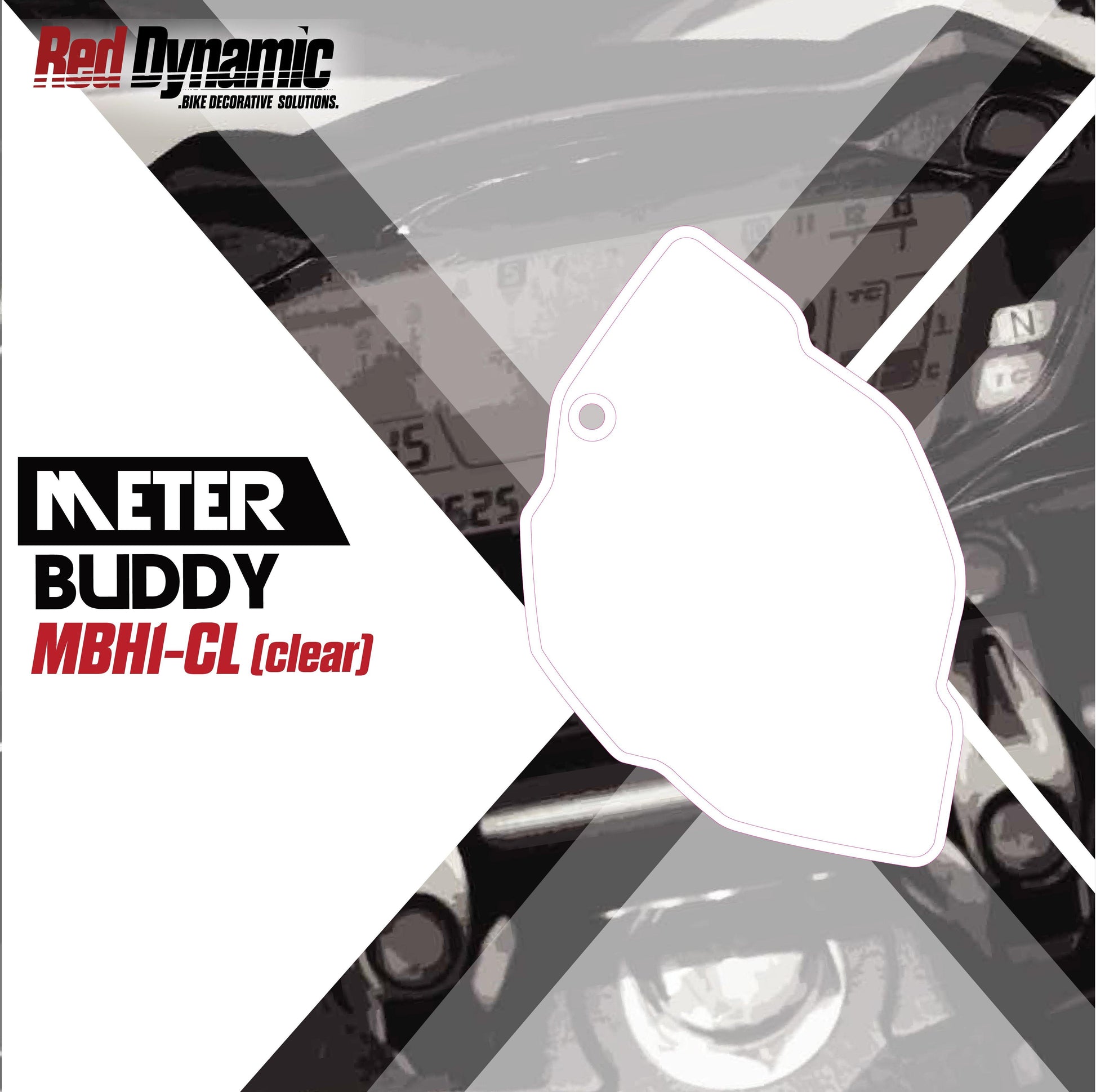 RDY Meter Buddy fits for Honda RS150R / GTR 150R / Sonic 150R / Winner 150 V1 ('16-) - Durian Bikers