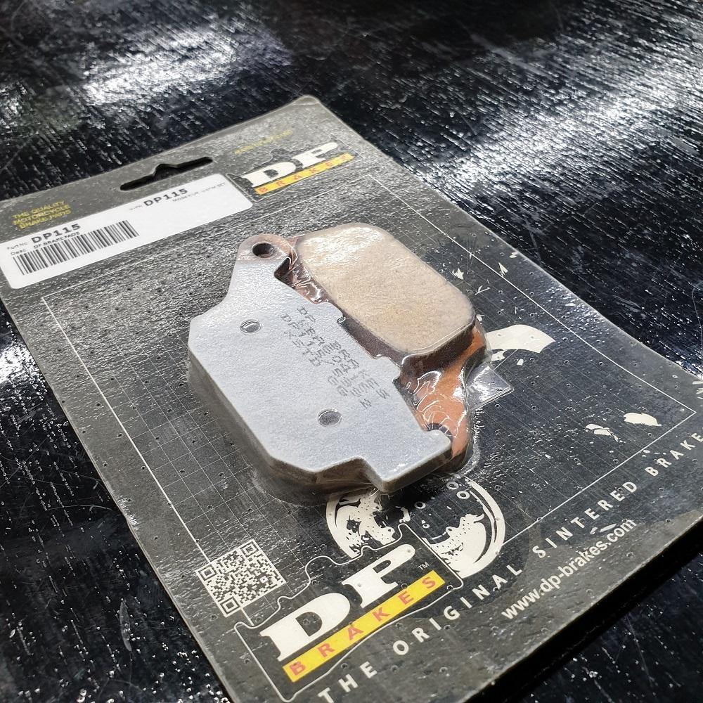 DP Brake Pads for Honda CBR250R, CB300, CBR500R, Rebel 500, CB650, X-ADV 750, Kawasaki Z800, Z900, Suzuki DL350, GSX250, V-Strom 250, SV650, Yamaha XJ6 - Durian Bikers
