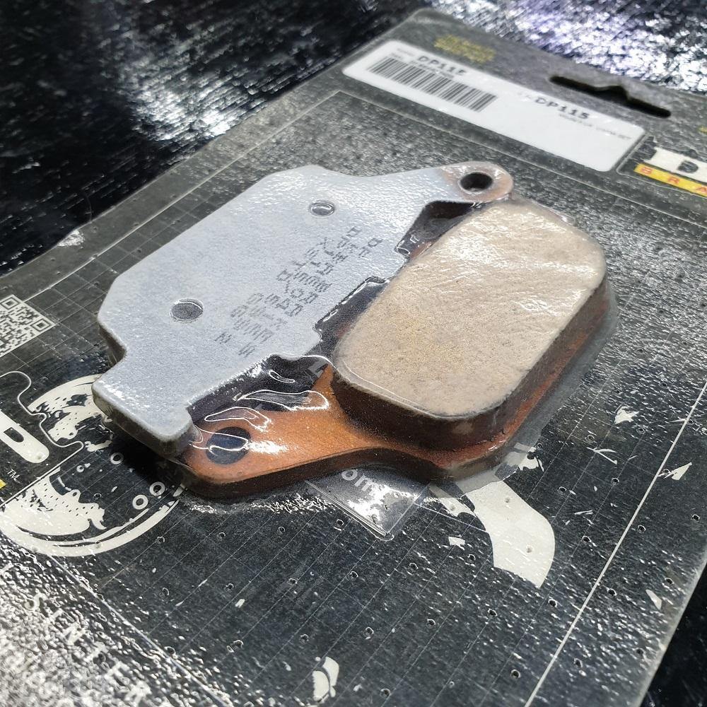 DP Brake Pads for Honda CBR250R, CB300, CBR500R, Rebel 500, CB650, X-ADV 750, Kawasaki Z800, Z900, Suzuki DL350, GSX250, V-Strom 250, SV650, Yamaha XJ6 - Durian Bikers