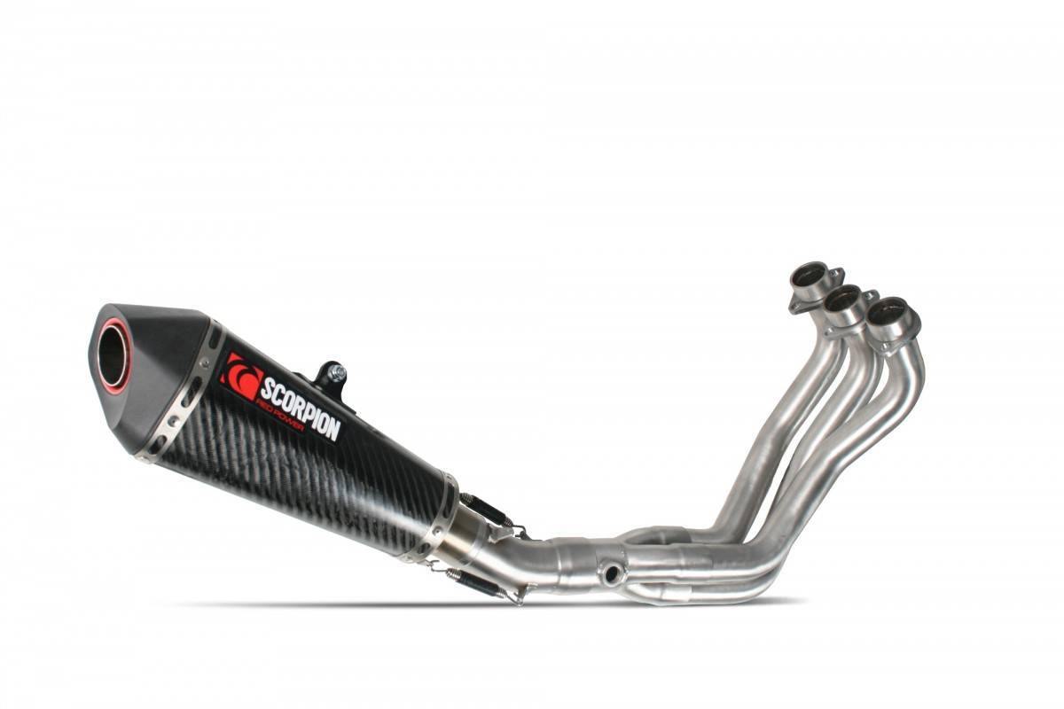 Scorpion Exhaust fits for Yamaha MT-09 ('13-'20) (Serket Taper Full System) - Durian Bikers